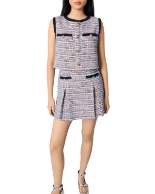 Tweed 2 in 1 Short Dress