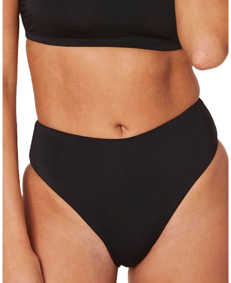 Andie Women's 90s High Waisted Cheeky Bikini Bottom