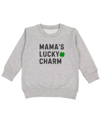 Sweet Wink - Boys' Mama's Lucky Charm St. Patrick's Day Sweatshirt - Little Kid, Big Kid