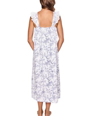 Clara Lace Trim Nightgown
