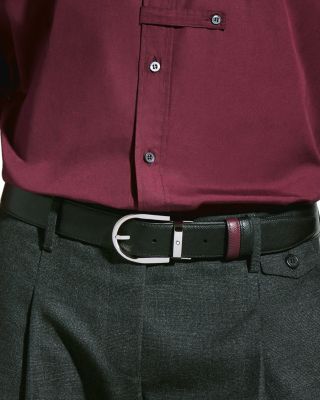 Men's Reversible Leather Belt