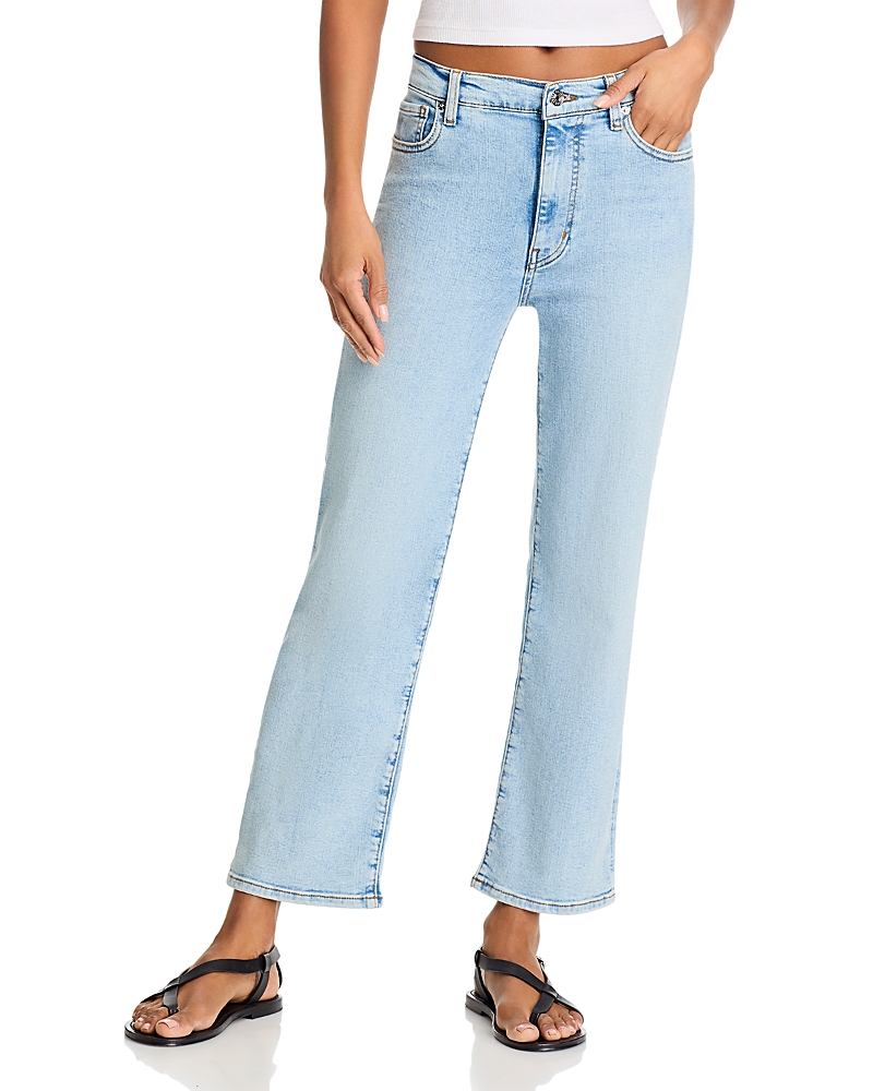 Frame Le Sleek High Waist Ankle Straight Leg Jeans In Tribute