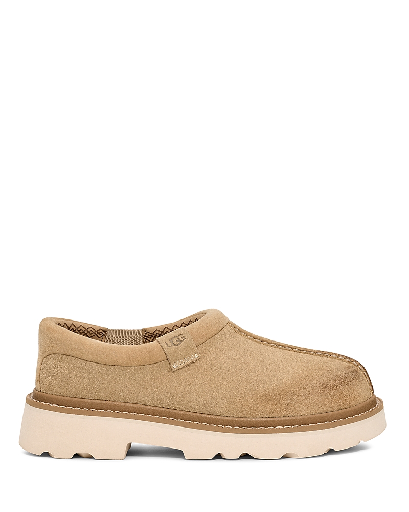 Ugg Suede Lace-up Chunky Sole Shoes In Brown