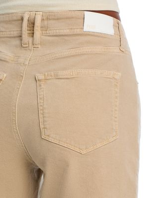 Anessa High Rise Wide Leg Jeans in Vintage Soft Sand