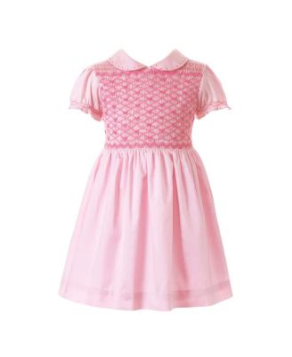 Rachel Riley - Girls' Bow Smocked Dress - Little Kid, Big Kid