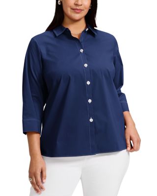 Foxcroft Plus - Kelly Stretch Shirt
