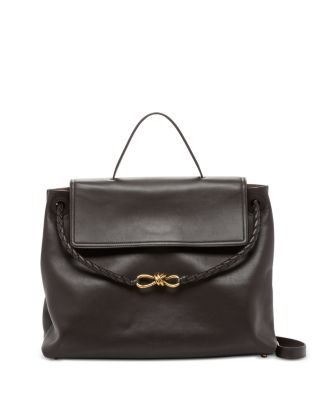 Large Ciao Ciao Intrecciato Leather Top Handle Bag