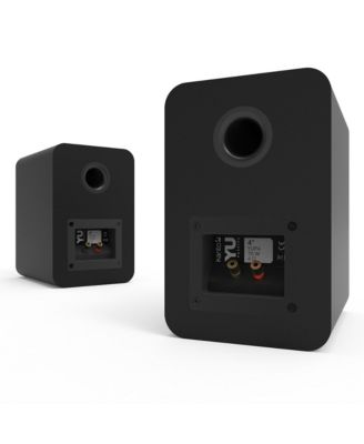  YUP4 Passive Bookshelf Speakers with 1&amp;#x22; Silk Dome Tweeter &amp; 4&amp;#x22; Kevlar Woofer - Pair