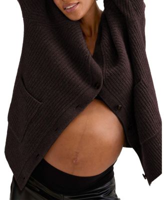 The Maternity Cashmere Marlow Cardigan