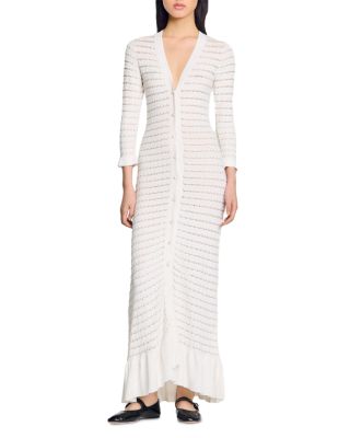 Sandro - Beaded Maxi Dress