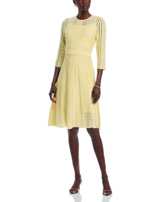 Misook - Pointelle Knit Dress