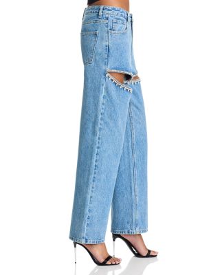 Taylor Rhinestone Trim Pants