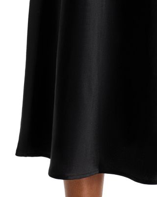 Bias Slip Midi Skirt