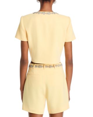 Samina Embellished Jacket & Samina Embellished Shorts