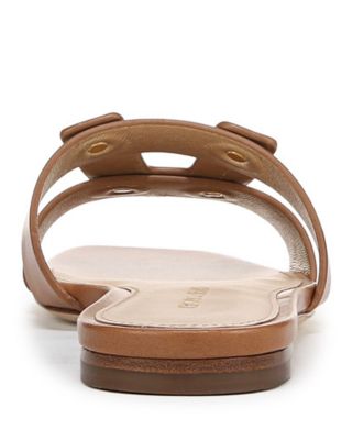 Women's Via Leather Slide Sandals