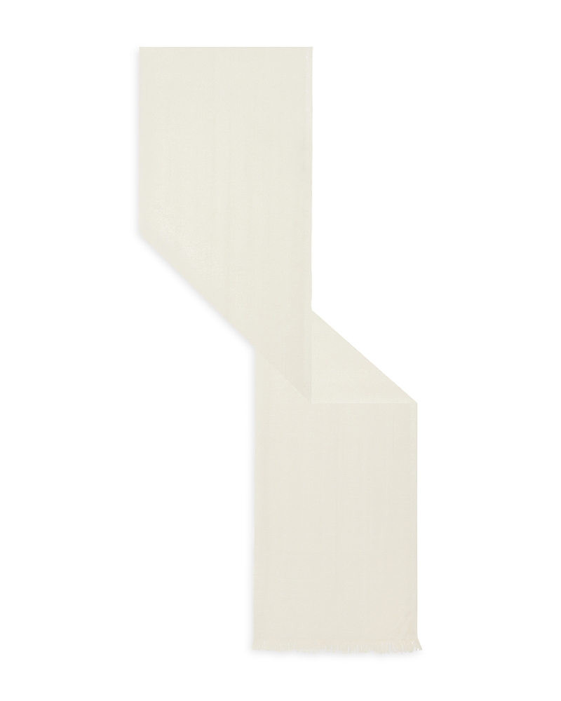 Gerard Darel Octavie Solid Color Scarf In Ecru