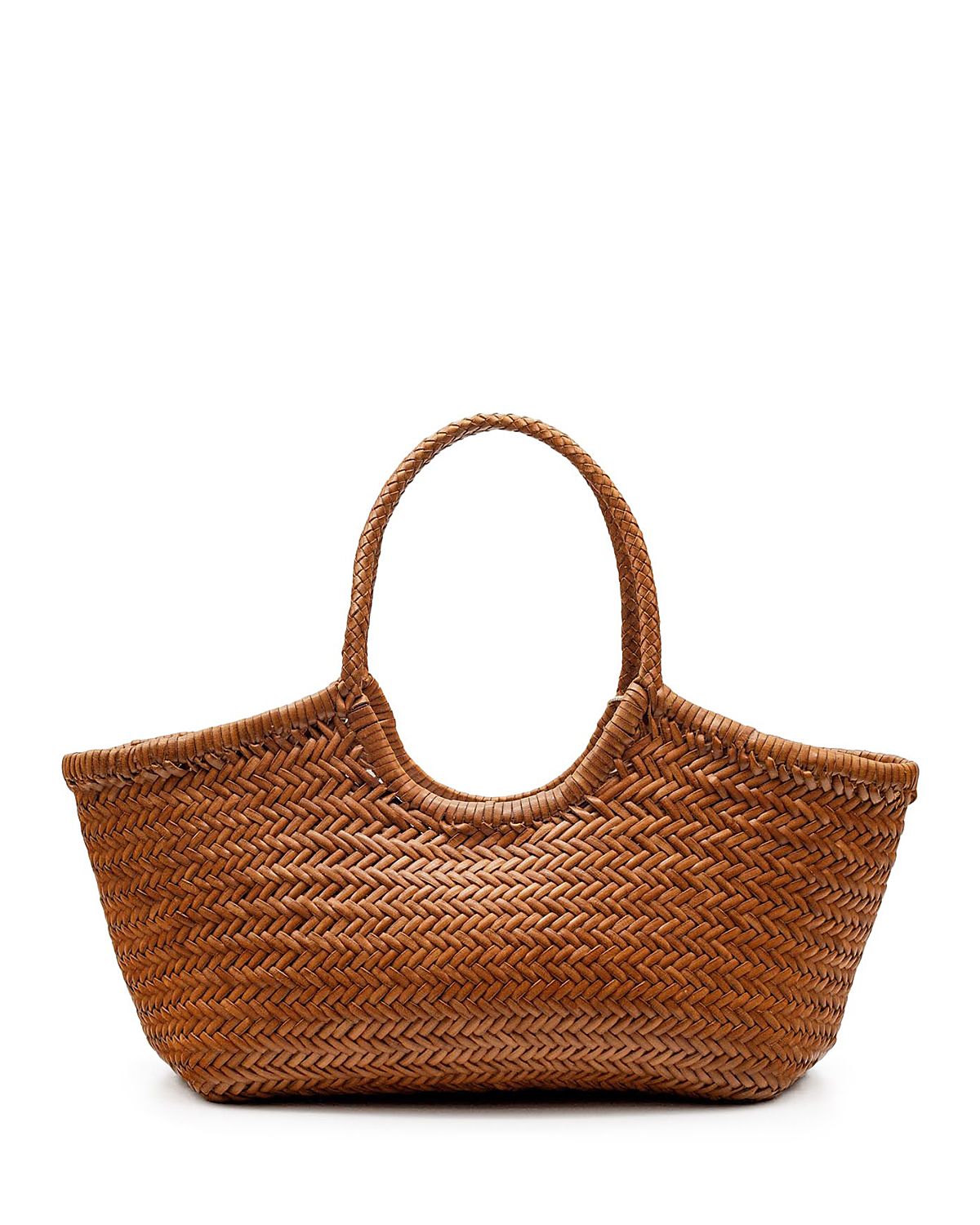Dragon Diffusion Nantucket Leather Basket Bag