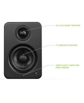 YU2 Powered Desktop Speakers - Pair