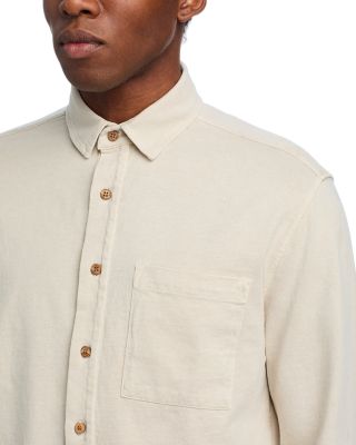 Caza Knit Button Front Shirt