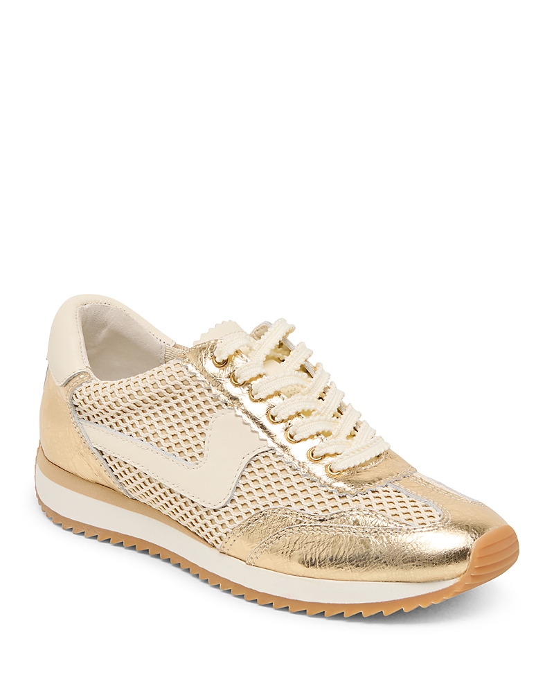 Dolce Vita B.ntcd Mesh Sneaker In Gold Woven