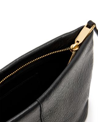 Hex Grain E/W Leather Pouch