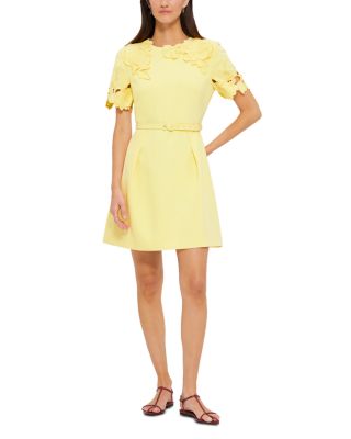 Aurelie Appliqu&amp;eacute; Mini Dress 