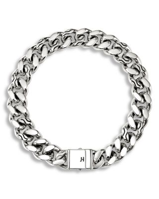 Curb Chain Bracelet in Sterling Silver