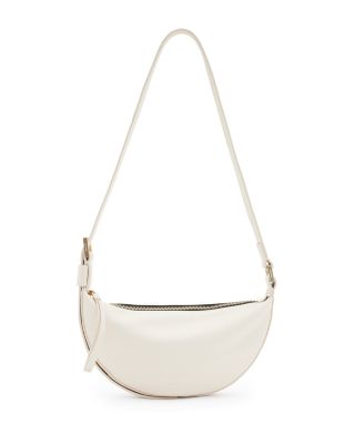 Half Moon Leather Crossbody