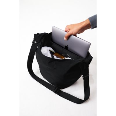 The Crescent Catchall Bag in Black