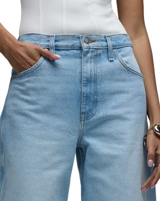 Bailey High Rise Barrel Leg Jeans in Fighter