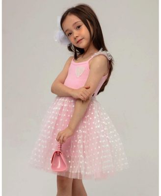 Girls' Heart Tutu Dress - Baby, Little Kid, Big Kid