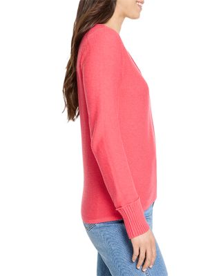 Baby Garter V Neck Sweater