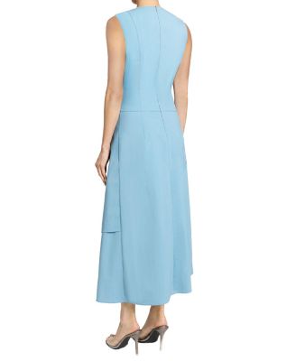  Maddy Sleeveless Multi-Panel Asymmetric Dress in Stretch Cotton