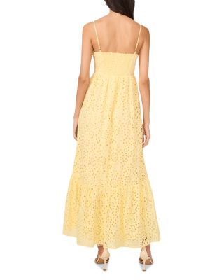 Flounce Hem Maxi Dress