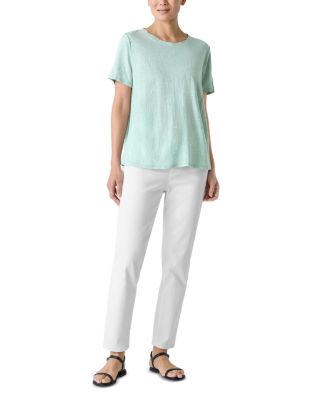  Linen Jersey Crewneck Tee