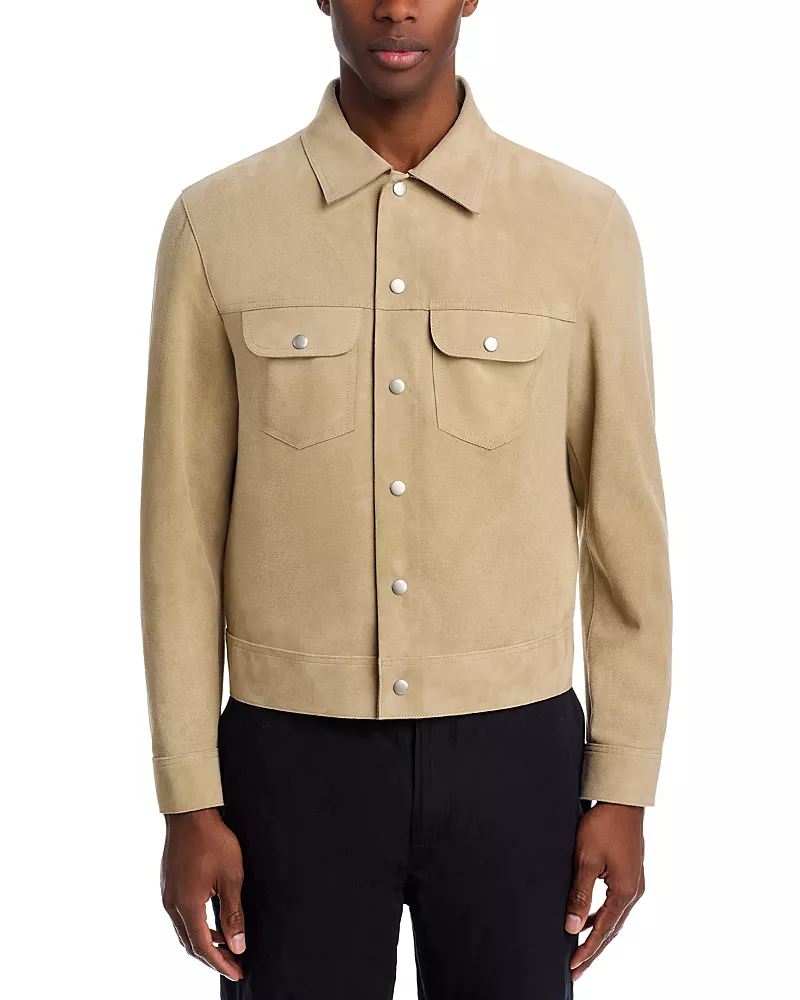 Frame Suede Trucker Jacket