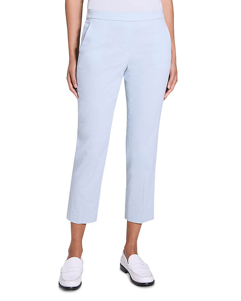 Theory Treeca 'Good Linen' Pull-On Pants