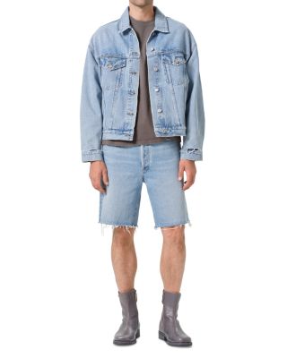 Anson Cut Off 10&amp;quot; Denim Shorts