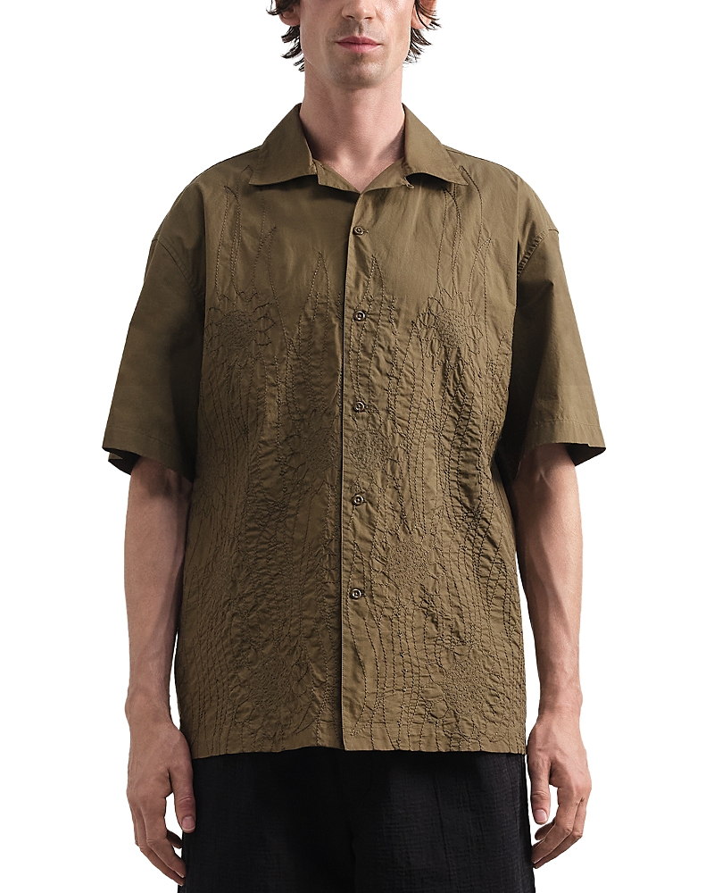 Ymc You Must Create Ymc "ciders" Shirt In Olive