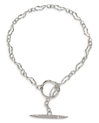 Solanelas Crystal Toggle Necklace