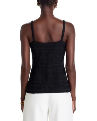 Front Button Tank Top