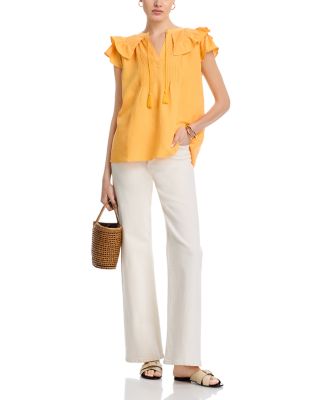 Flutter Sleeve Blouse