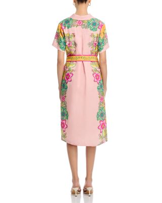 Short Sleeve Midi Shirt Dress