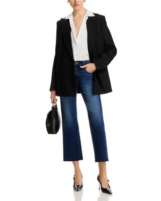 Mika Cropped Jeans in Super Indigo - Exclusive