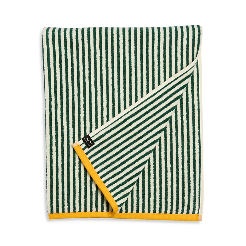 Slowtide Out Of Office Beach Towel In Kale Green
