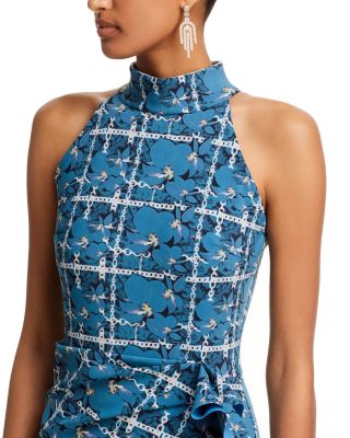 Amenadiel Ruffled Halter Dress