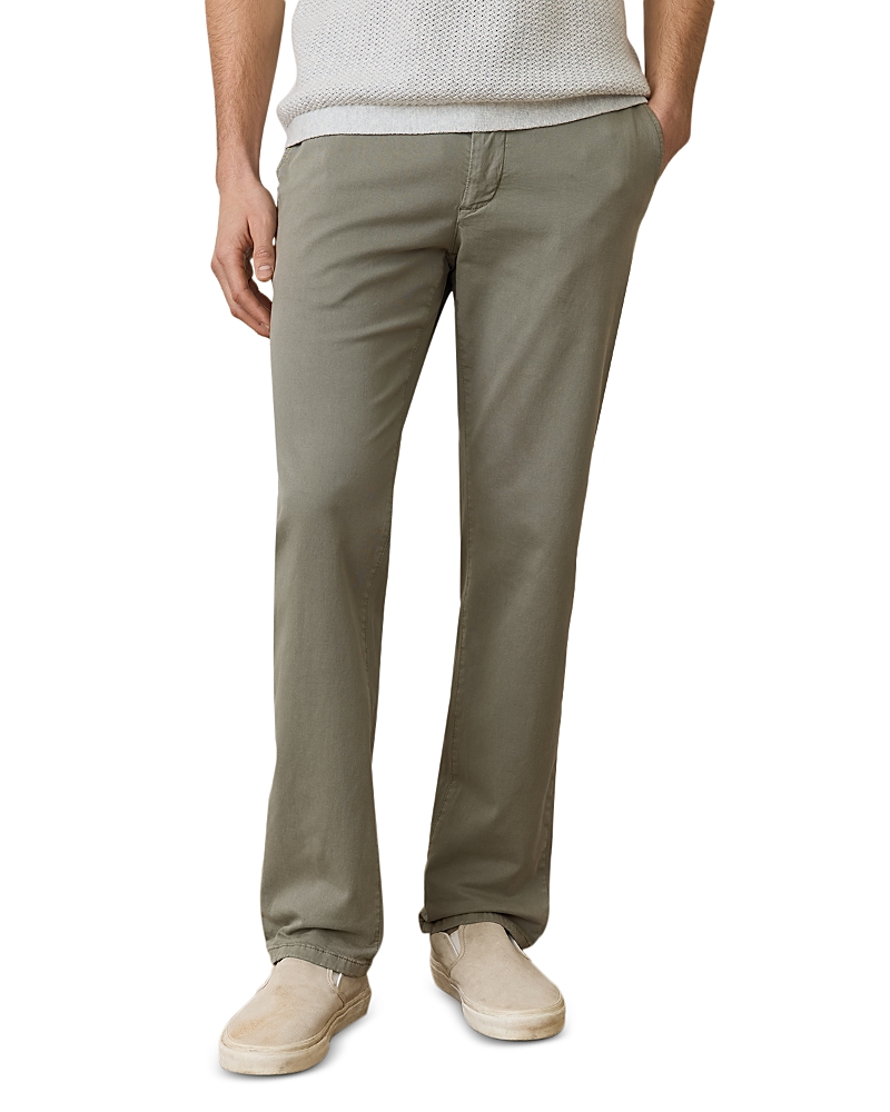 MARINE LAYER SATURDAY SLIM STRAIGHT FIT TWILL CHINO PANTS