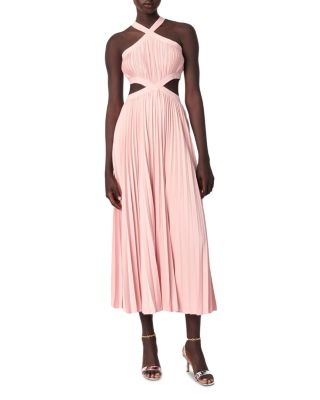 Pleated Maxi Dress