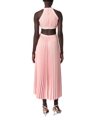 Pleated Maxi Dress