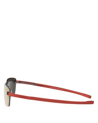 Flex Rectangle Sunglasses, 60mm